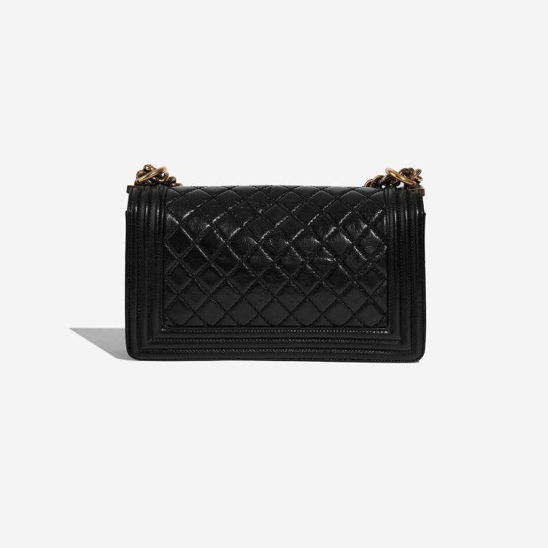 Chanel Boy OldMedium Black Back  | Sell your designer bag on Saclab.com