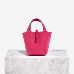 Hermès Picotin 18 RoseExtreme-SoPink Front  | Sell your designer bag on Saclab.com