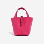 Hermès Picotin 18 RoseExtreme-SoPink Front  | Sell your designer bag on Saclab.com