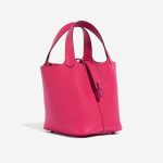 Hermès Picotin 18 RoseExtreme-SoPink Side Front  | Sell your designer bag on Saclab.com