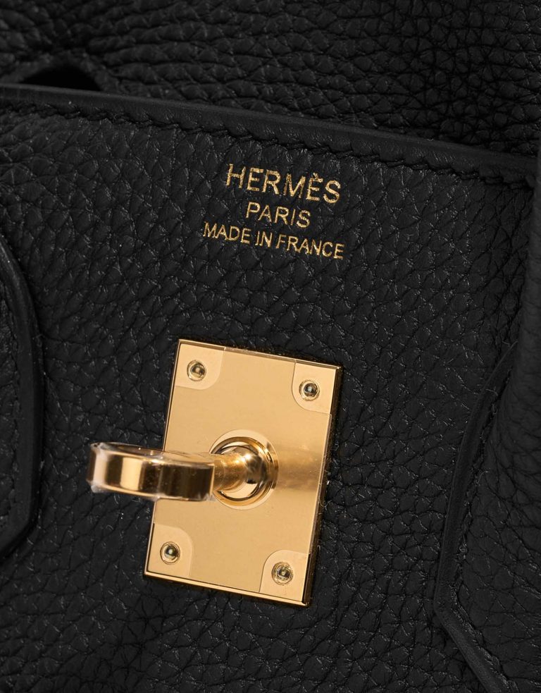 Hermès Birkin 25 Black Logo  | Sell your designer bag on Saclab.com