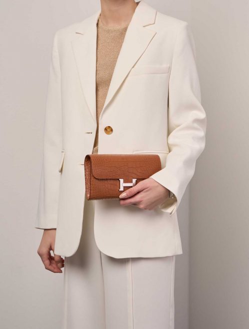 Hermès ConstanceToGo Regular Gold Sizes Worn | Sell your designer bag on Saclab.com