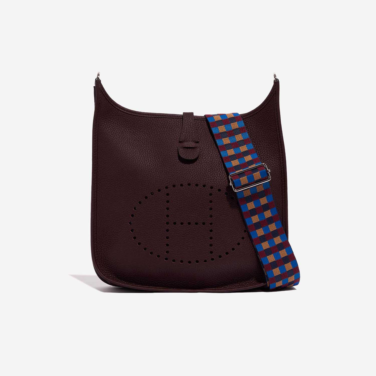 Hermès Evelyne 29 RougeSellier Front  | Sell your designer bag on Saclab.com