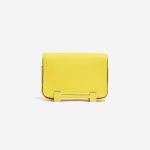 Hermès Geta OneSize JauneCitron-NewLime Back  | Sell your designer bag on Saclab.com