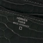 Hermès Constance LongWallet VertFonce-Ombre Logo  | Sell your designer bag on Saclab.com