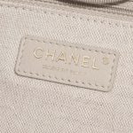 Chanel Deauville Medium Beige-Blue Logo  | Sell your designer bag on Saclab.com