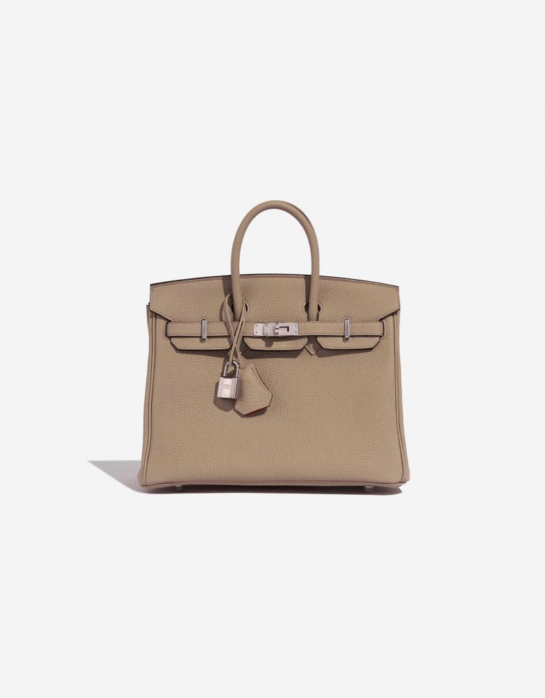 Hermès Birkin 25 Trench-Bougainvillier Front  | Sell your designer bag on Saclab.com