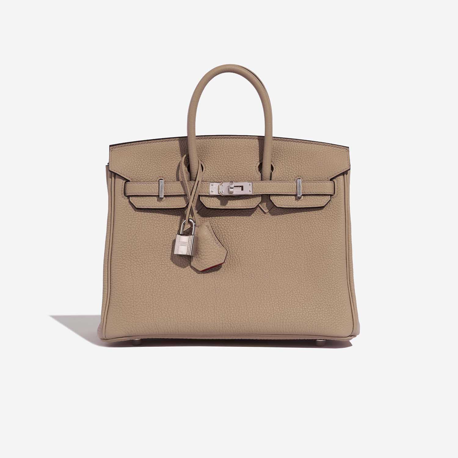 Hermès Birkin 25 Trench-Bougainvillier Front  | Sell your designer bag on Saclab.com