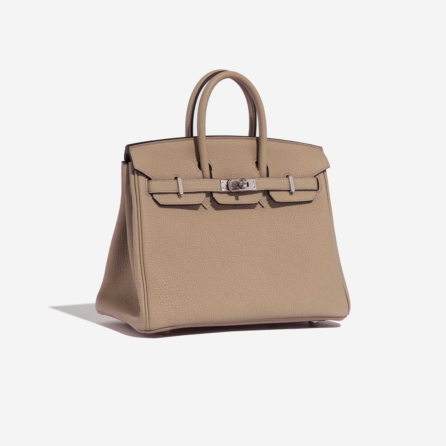 Hermès Birkin 25 Trench-Bougainvillier Side Front  | Sell your designer bag on Saclab.com