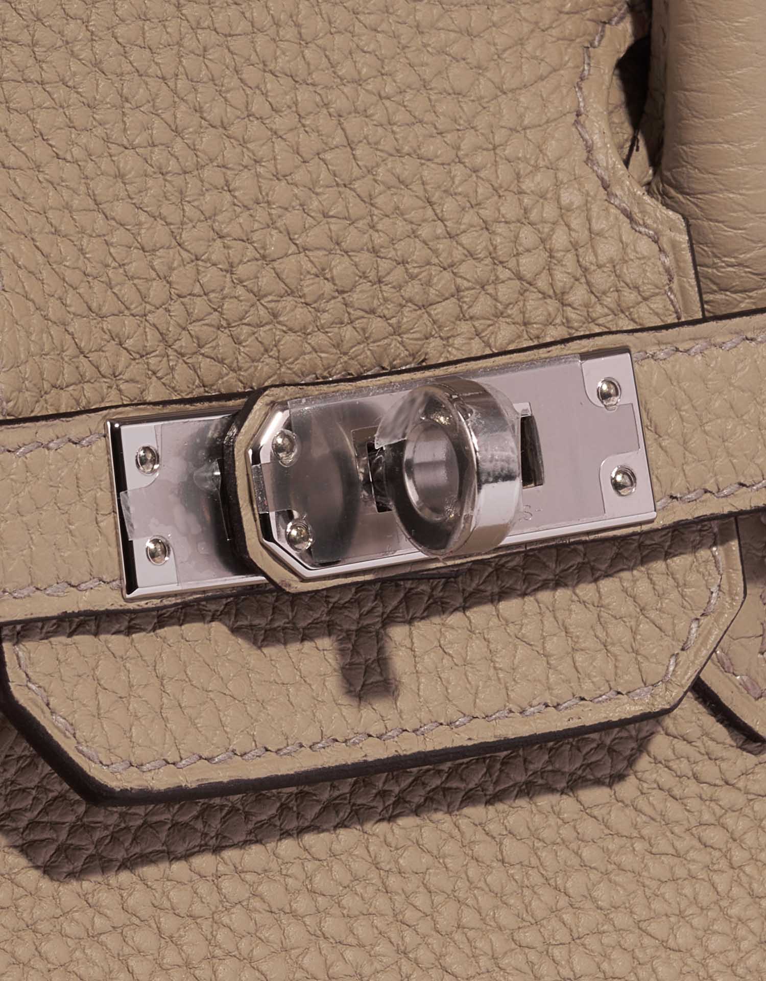 Hermès Birkin 25 Trench-Bougainvillier Closing System  | Sell your designer bag on Saclab.com