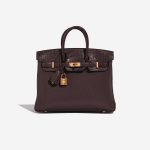 Hermès Birkin 25 Ebene Front  | Sell your designer bag on Saclab.com