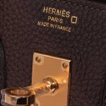 Hermès Birkin 25 Ebene Logo  | Sell your designer bag on Saclab.com