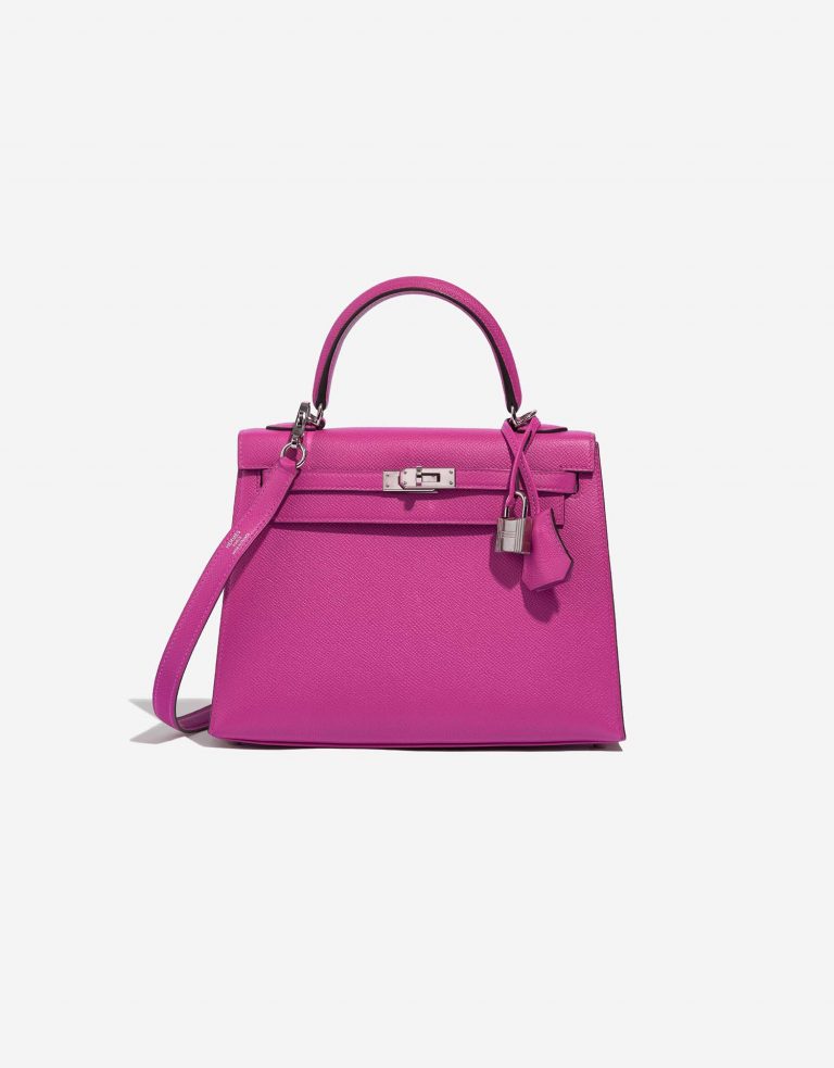 Hermès Kelly 25 Magnolia Front  | Sell your designer bag on Saclab.com