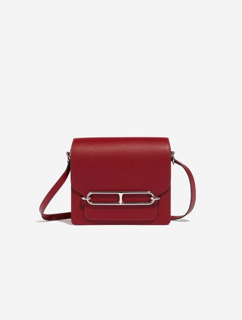 Hermès Roulis 18 RougeGrenate Front | Verkaufen Sie Ihre Designer-Tasche auf Saclab.com