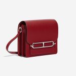 Hermès Roulis 18 RougeGrenate Side Front  | Sell your designer bag on Saclab.com