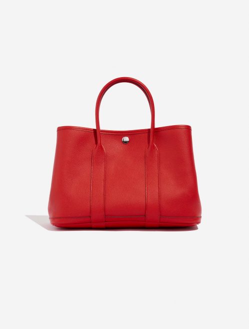 Hermès GardenParty 30 RougeDeCoeur Front | Vendez votre sac de créateur sur Saclab.com