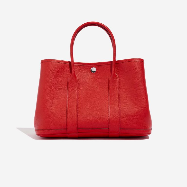 Hermès GardenParty 30 RougeDeCoeur Front  | Sell your designer bag on Saclab.com