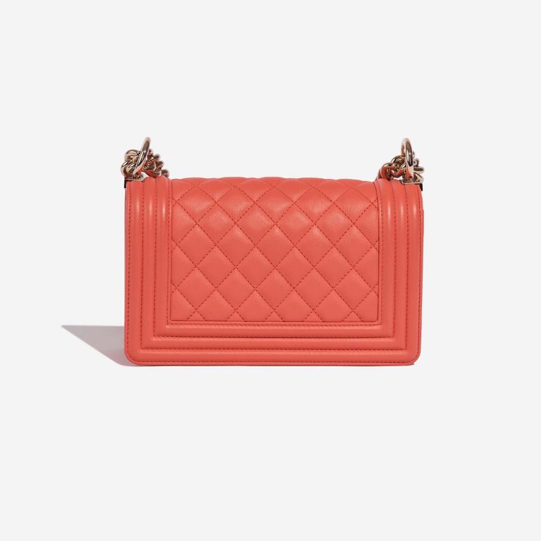 Chanel Boy Small Salmon Back  | Sell your designer bag on Saclab.com