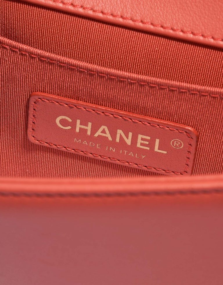 Chanel Boy Small Salmon Logo  | Sell your designer bag on Saclab.com