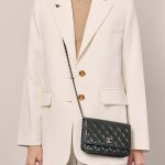Chanel Timeless WOC Emerald Sizes Worn | Sell your designer bag on Saclab.com