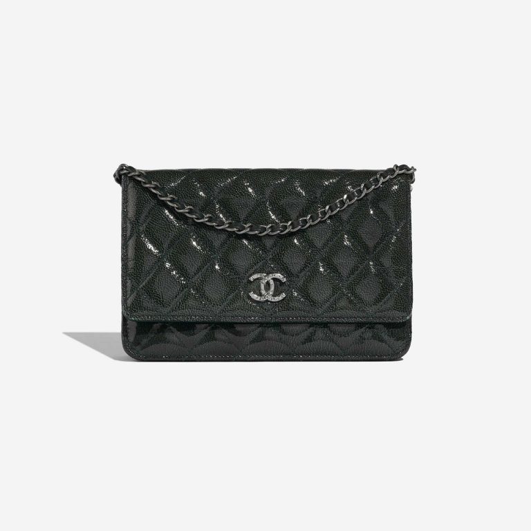 Chanel Timeless WOC Emerald Front  | Sell your designer bag on Saclab.com