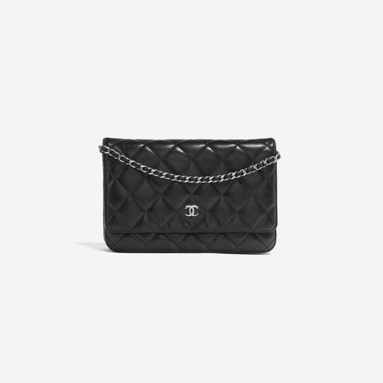 Chanel Timeless WOC Black Front  | Sell your designer bag on Saclab.com