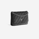 Chanel Timeless WOC Black Side Front  | Sell your designer bag on Saclab.com