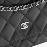 Chanel Timeless WOC Black Closing System  | Sell your designer bag on Saclab.com