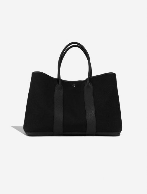 Hermès GardenParty Voyage Black Front  | Sell your designer bag on Saclab.com