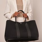 Hermès GardenParty Voyage Black Sizes Worn | Sell your designer bag on Saclab.com