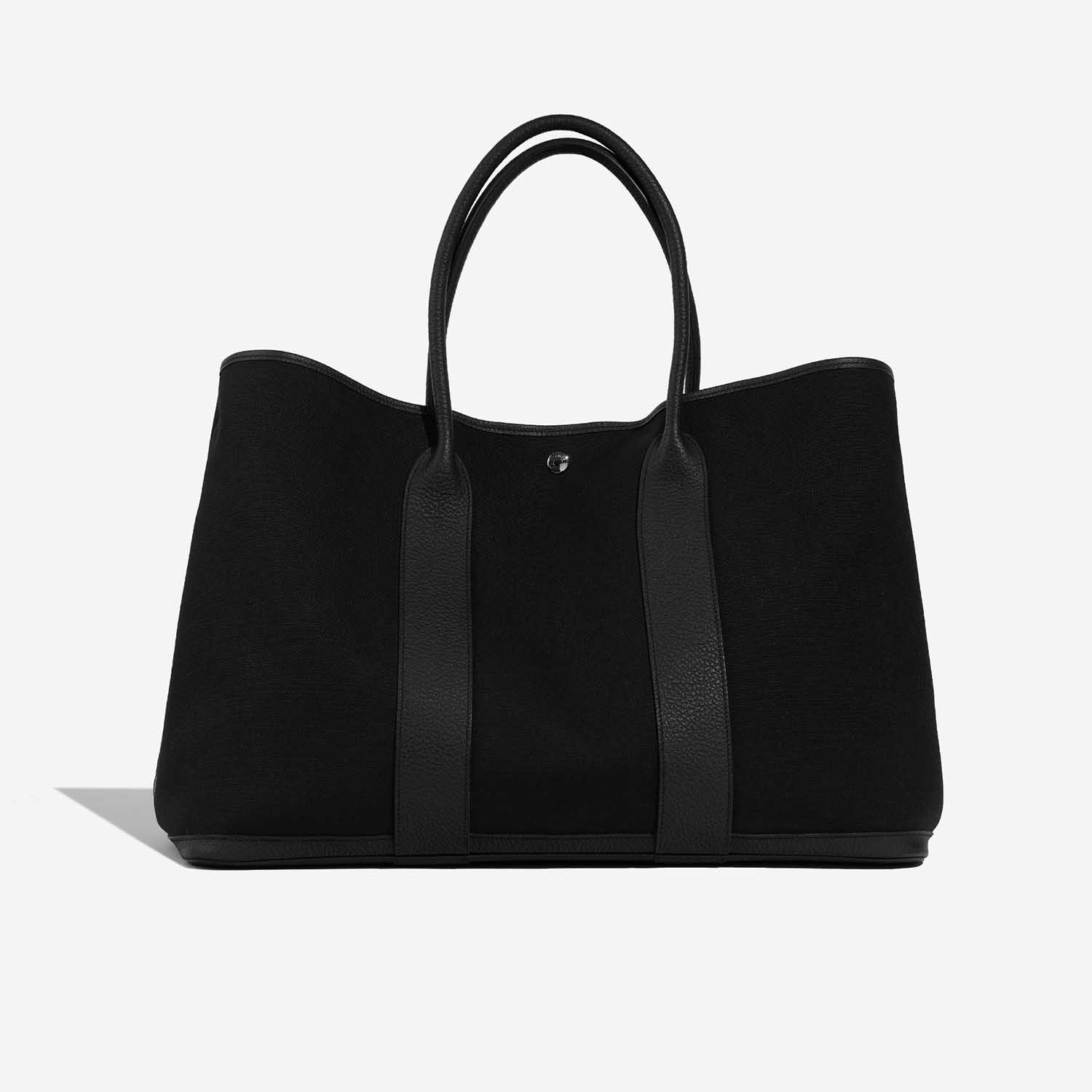 Hermès GardenParty Voyage Black Front  | Sell your designer bag on Saclab.com