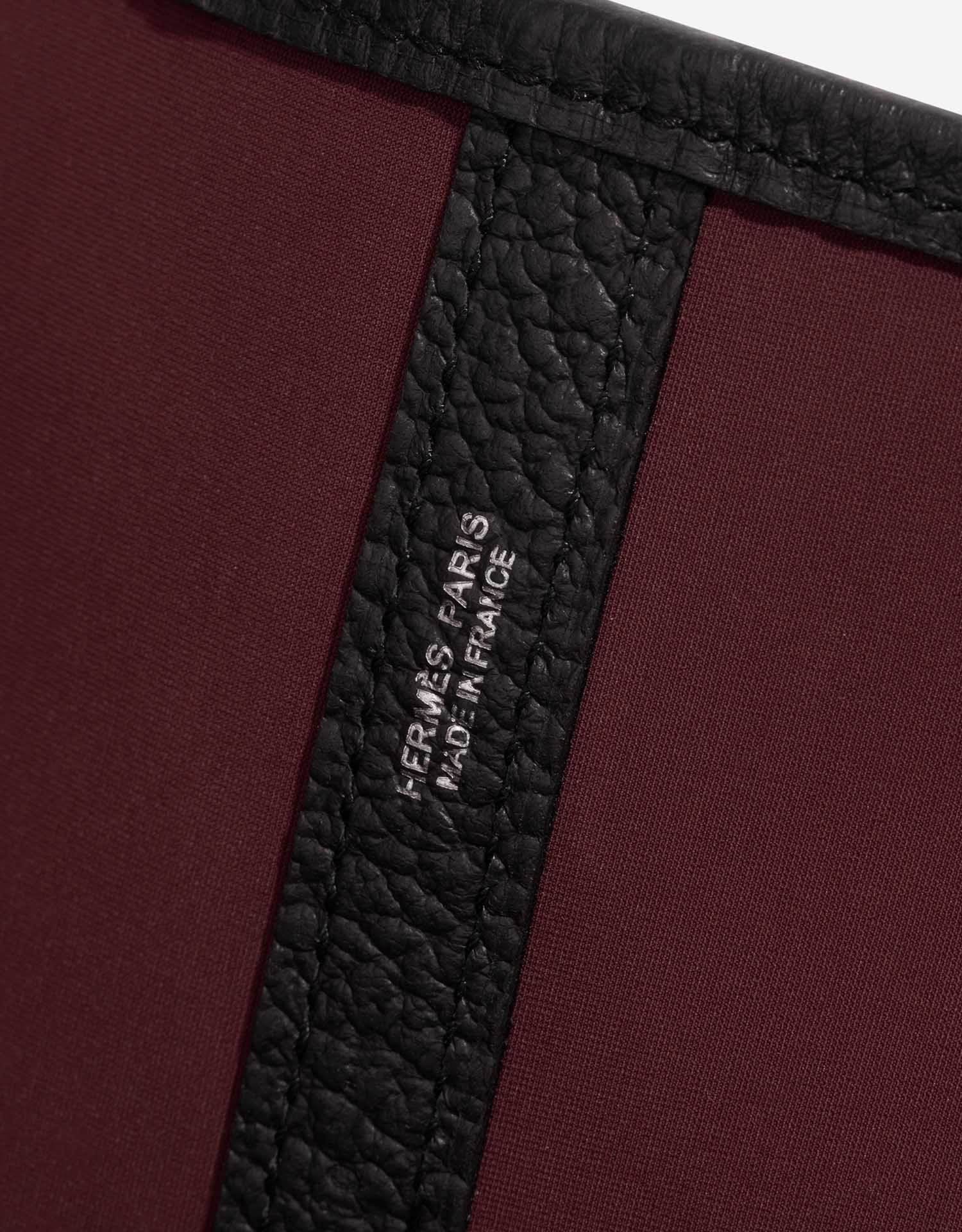 Hermès GardenParty Voyage Black Logo  | Sell your designer bag on Saclab.com