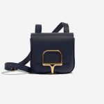 Hermès DellaCavalleria Mini BleuIndigo Front  | Sell your designer bag on Saclab.com