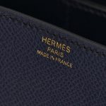 Hermès DellaCavalleria Mini BleuIndigo Logo  | Sell your designer bag on Saclab.com