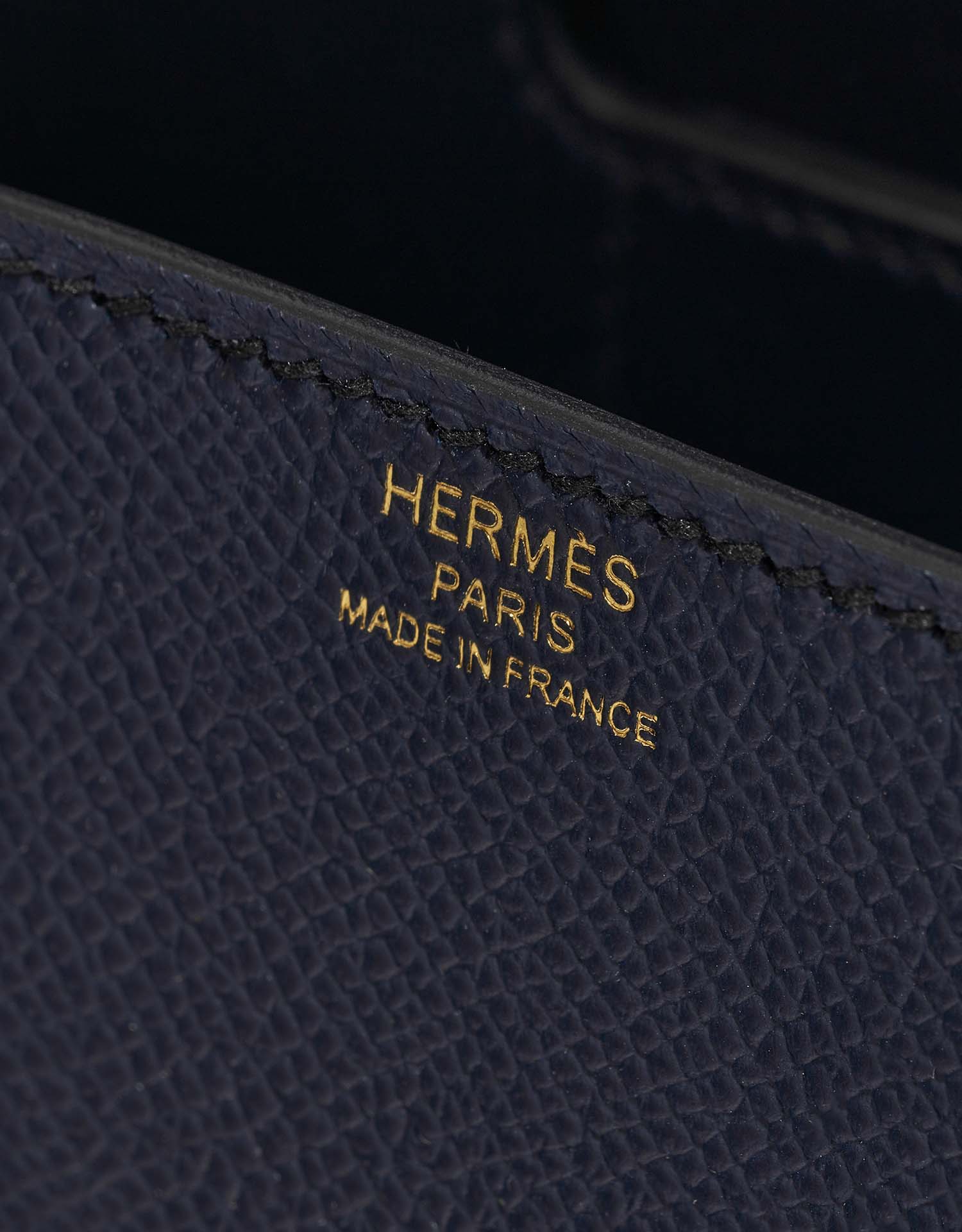 Hermès DellaCavalleria Mini BleuIndigo Logo | Verkaufen Sie Ihre Designer-Tasche auf Saclab.com