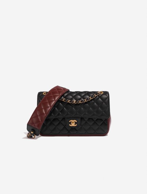 Chanel timeless Medium Black-Brown Front  | Sell your designer bag on Saclab.com