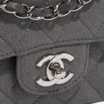 Chanel Timeless Medium Grey-GoldShimmer Closing System  | Sell your designer bag on Saclab.com