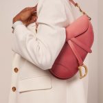 Dior Saddle Medium Pink Sizes Worn | Sell your designer bag on Saclab.com