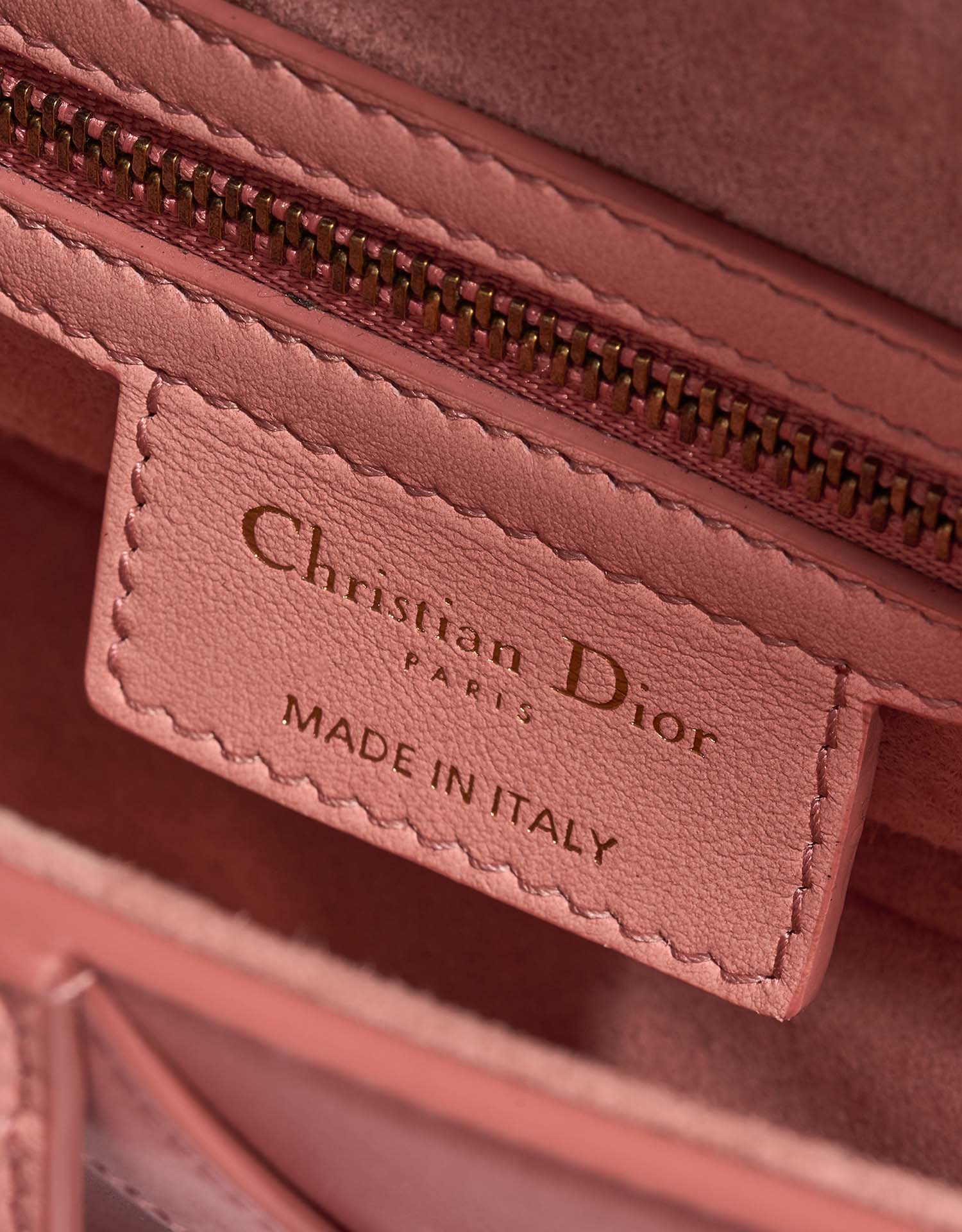 Dior Saddle Medium Pink Logo  | Sell your designer bag on Saclab.com