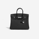 Hermès Birkin 25 Black Front  | Sell your designer bag on Saclab.com