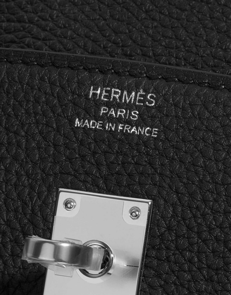 Hermès Birkin 25 Black Logo  | Sell your designer bag on Saclab.com