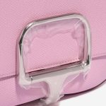 Hermès DellaCavalleria Mini MauveSylvestre Closing System  | Sell your designer bag on Saclab.com