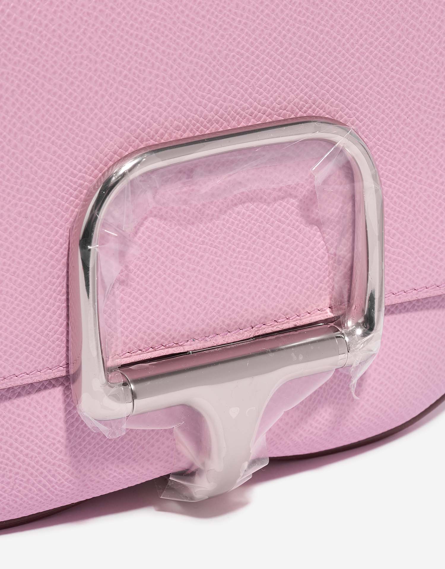 Hermès DellaCavalleria Mini MauveSylvestre Closing System  | Sell your designer bag on Saclab.com
