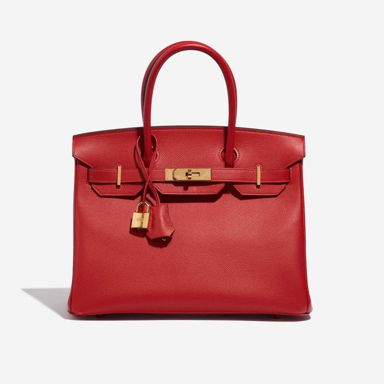 Hermès Birkin 30 RougeCasaque Front | Vendez votre sac de créateur sur Saclab.com