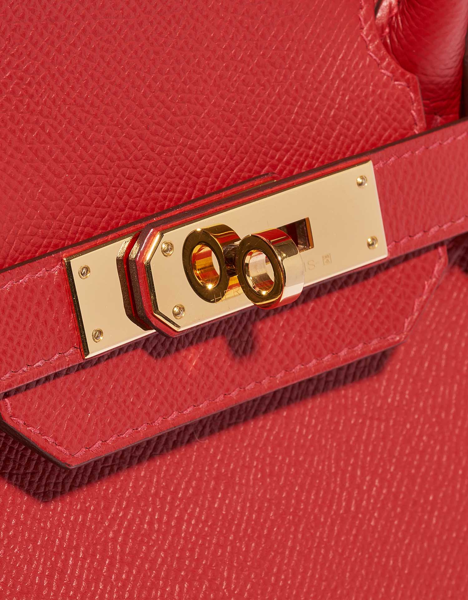 Hermès Birkin 30 RougeCasaque Closing System | Vendez votre sac de créateur sur Saclab.com