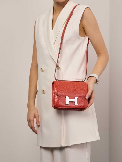 Hermès Constance 18 Sanguine Sizes Worn | Sell your designer bag on Saclab.com