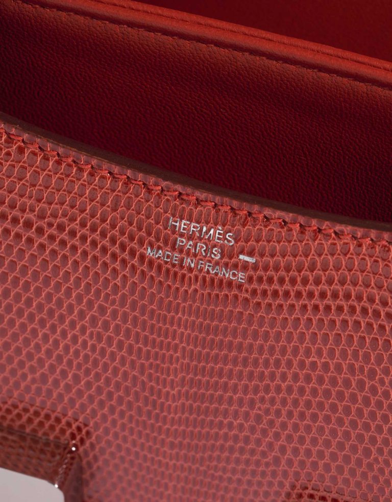 Hermès Constance 18 Sanguine Logo  | Sell your designer bag on Saclab.com