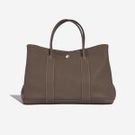 Pre-owned Hermès bag Garden Party 36 Negonda Etoupe Brown, Grey Front | Sell your designer bag on Saclab.com