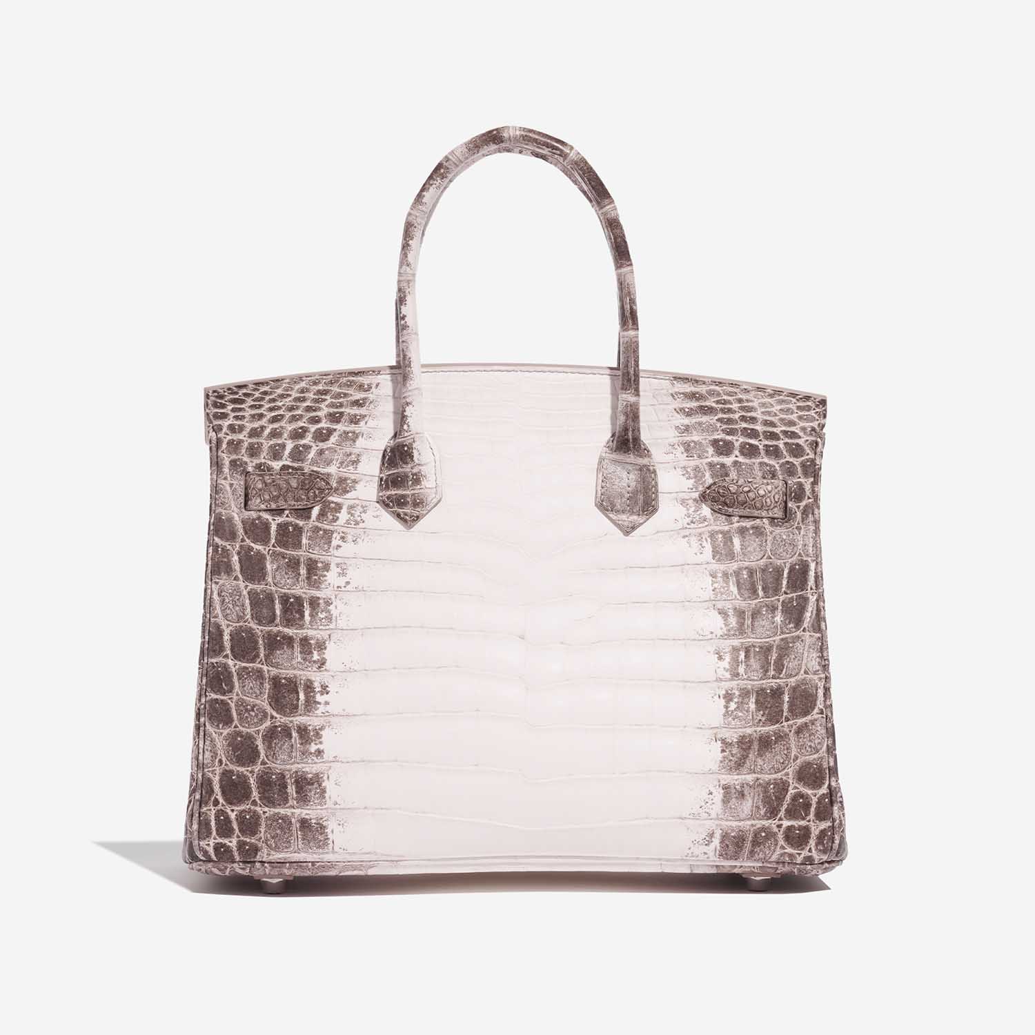 Birkin 30 crocodile handbag Hermès White in Crocodile - 29405945
