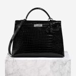 Hermès Kelly 40 Black 0F | Sell your designer bag on Saclab.com